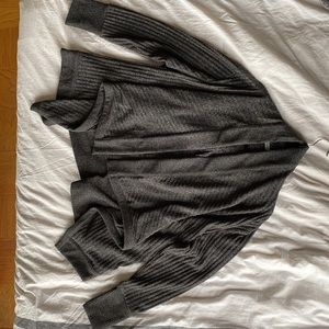 Athleta dark grey sweater